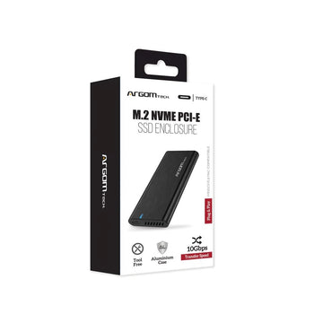 Argom M.2 Nvme PCI- E SSD Enclosure Type C